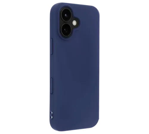 Apple iPhone 17 Nano içi Kadife Silikon - Lacivert