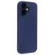 Apple iPhone 17 Nano içi Kadife Silikon - Lacivert