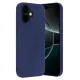 Apple iPhone 17 Nano içi Kadife Silikon - Lacivert