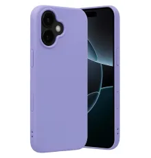 Apple iPhone 17 Nano içi Kadife Silikon - Lila
