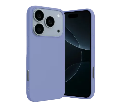 Apple iPhone 17 Pro Nano içi Kadife Silikon - Lila