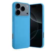 Apple iPhone 17 Pro Nano içi Kadife Silikon - Mavi