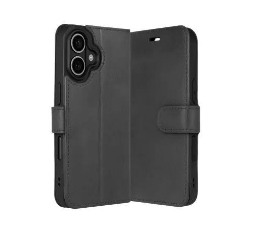 Apple iPhone 17 Trend S Plus Kapaklı Kılıf - Siyah