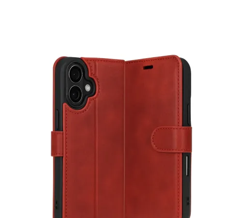 Apple iPhone 17 Trend S Plus Kapaklı Kılıf - Kırmızı