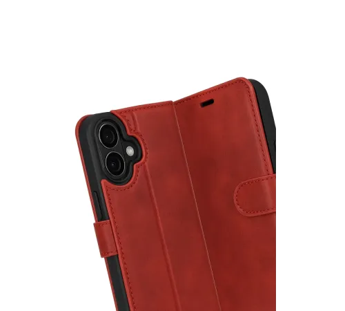 Apple iPhone 17 Trend S Plus Kapaklı Kılıf - Kırmızı