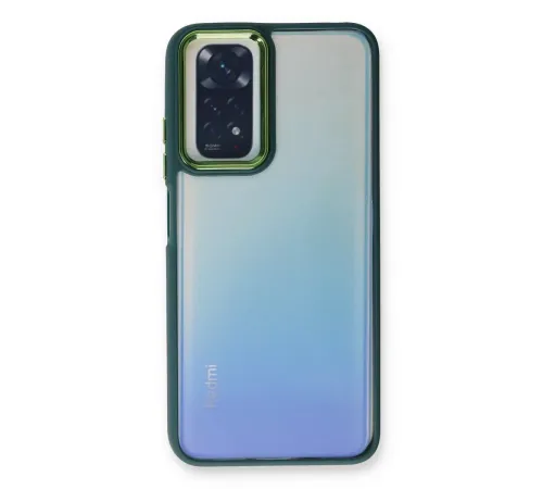 Xiaomi Redmi Note 11 Pro Kılıf Dora Kapak - Haki Yeşil