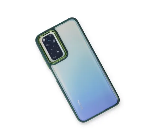 Xiaomi Redmi Note 11 Pro Kılıf Dora Kapak - Haki Yeşil