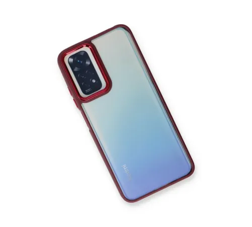 Xiaomi Redmi Note 11 Pro Kılıf Dora Kapak - Kırmızı