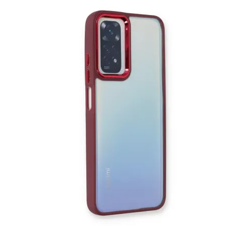 Xiaomi Redmi Note 11 Pro Kılıf Dora Kapak - Kırmızı