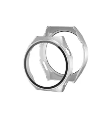 Huawei Watch GT3 Pro 46mm Dota Camlı Kasa Ekran Koruyucu - Gümüş