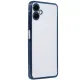 Samsung Galaxy A06 Kılıf Lensli Silikon - Lacivert