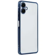 Samsung Galaxy A06 Kılıf Lensli Silikon - Lacivert