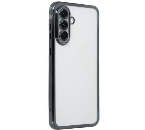 Samsung Galaxy A56 Kılıf Lensli Silikon - Siyah