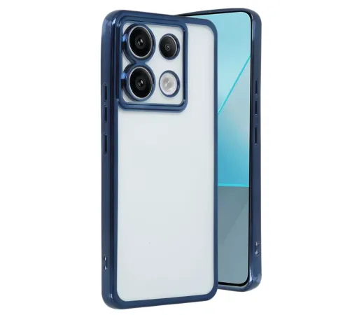 Xiaomi Redmi Note 13 Pro 5G Kılıf Lensli Silikon - Sierra Blue