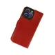 Apple iPhone 14 Pro Max Kılıf Trend S Plus Kapaklı Kılıf - Kırmızı
