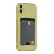 Apple iPhone 11 Kılıf Kart Şeffaf Silikon - Şeffaf