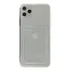 Apple iPhone 11 Pro Max Kılıf Kart Şeffaf Silikon - Şeffaf