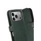 Apple iPhone 17 Pro Trend S Plus Kapaklı Kılıf - Yeşil