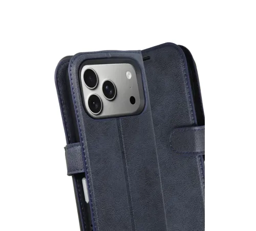 Apple iPhone 17 Pro Trend S Plus Kapaklı Kılıf - Lacivert