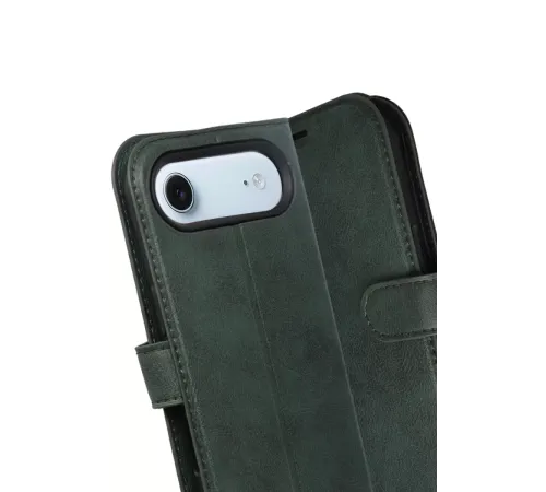 Apple iPhone 17 Air Trend S Plus Kapaklı Kılıf - Yeşil