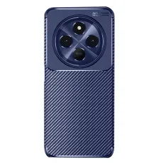 Xiaomi Redmi 14C Kılıf Auto Focus Karbon Kapak - Lacivert