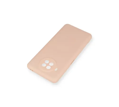 Xiaomi Mi 10T Lite Kılıf Nano içi Kadife Silikon - Pudra