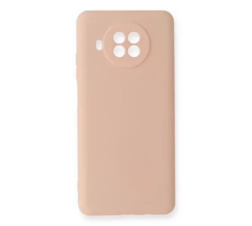 Xiaomi Mi 10T Lite Kılıf Nano içi Kadife Silikon - Pudra