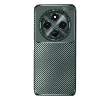 Xiaomi Redmi 14C Kılıf Auto Focus Karbon Kapak - Koyu Yeşil