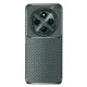 Xiaomi Redmi 14C Kılıf Auto Focus Karbon Kapak - Koyu Yeşil