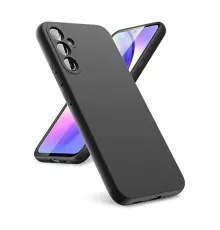 Samsung Galaxy A24 4G Kılıf First Silikon - Siyah