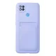 Xiaomi Redmi 9C Kılıf Kelvin Kartvizitli Silikon - Lila