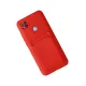Xiaomi Redmi 9C Kılıf Kelvin Kartvizitli Silikon - Kırmızı