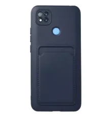 Xiaomi Redmi 9C Kılıf Kelvin Kartvizitli Silikon - Lacivert