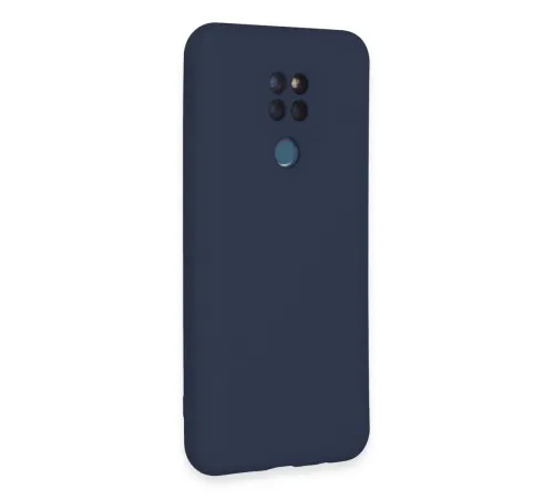 General Mobile GM 20 Kılıf Nano içi Kadife Silikon - Lacivert