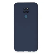 General Mobile GM 20 Kılıf Nano içi Kadife Silikon - Lacivert