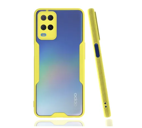 A54 4G Kılıf Platin Silikon - Sarı