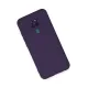 General Mobile GM 20 Kılıf Nano içi Kadife Silikon - Mor