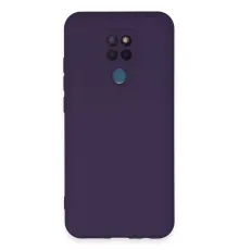 General Mobile GM 20 Kılıf Nano içi Kadife Silikon - Mor