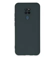 General Mobile GM 20 Kılıf Nano içi Kadife Silikon - Koyu Yeşil