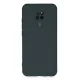 General Mobile GM 20 Kılıf Nano içi Kadife Silikon - Koyu Yeşil