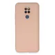 General Mobile GM 20 Kılıf Nano içi Kadife Silikon - Pudra