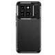 Xiaomi Mi 14T Kılıf Auto Focus Karbon Kapak - Siyah