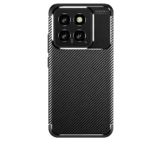 Xiaomi Mi 14T Kılıf Auto Focus Karbon Kapak - Siyah