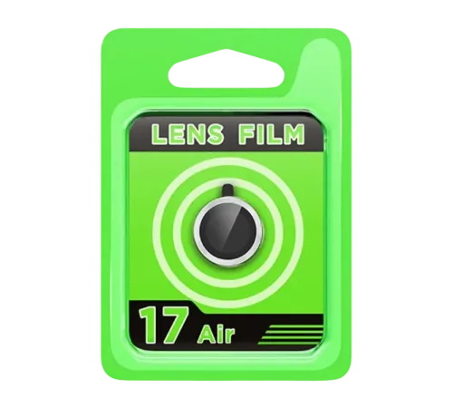 Apple iPhone 17 Air Raze Metal Kamera Lens - Gümüş
