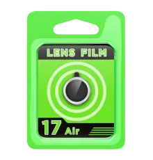 Apple iPhone 17 Air Raze Metal Kamera Lens - Gümüş
