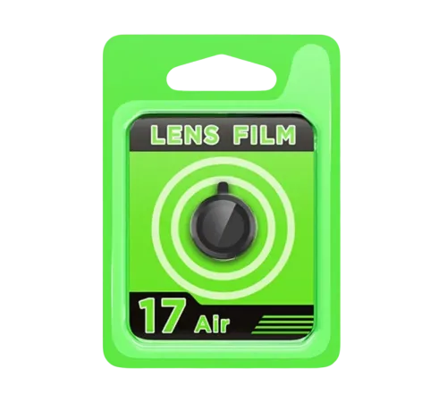 Apple iPhone 17 Air Raze Metal Kamera Lens - Siyah