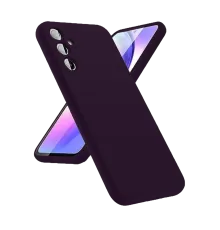 Samsung Galaxy A24 4G Kılıf First Silikon - Mor