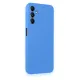 Samsung Galaxy A24 4G Kılıf First Silikon - Mavi