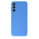 Samsung Galaxy A24 4G Kılıf First Silikon - Mavi