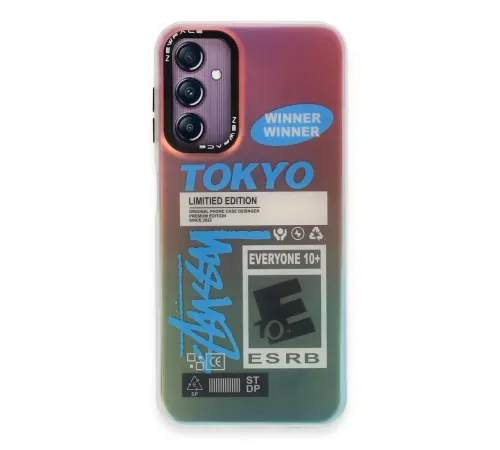 Samsung Galaxy A14 4G Kılıf Estoril Desenli Kapak - Estoril - 1